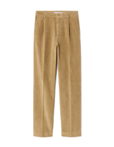 Celio* Straight Fit Cotton Brown Men Solid Trousers