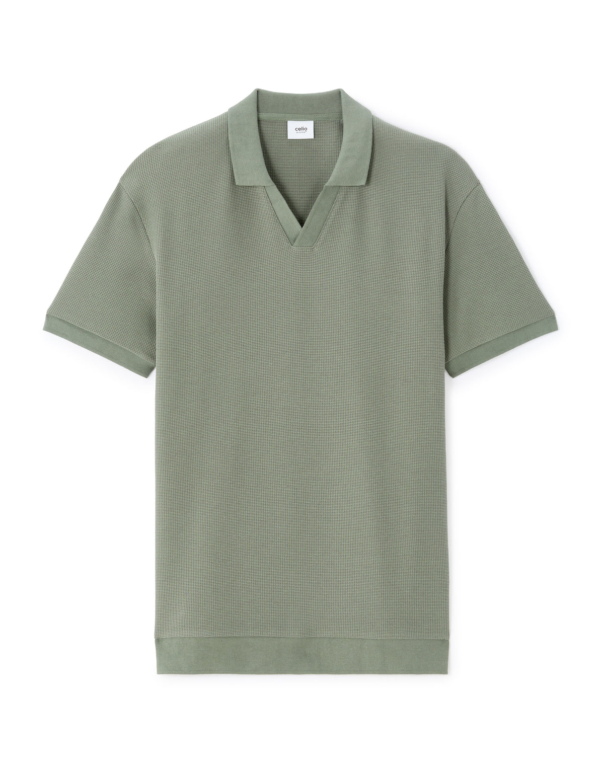 Regular Fit Poly-Cotton Solid Polo Collar T-Shirts