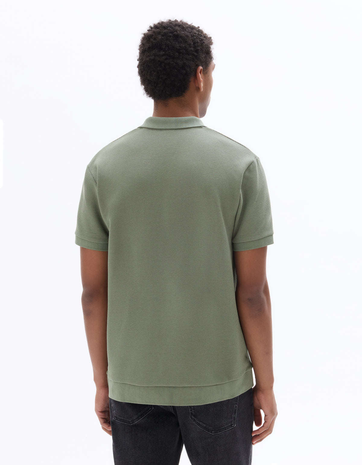 Regular Fit Poly-Cotton Solid Polo Collar T-Shirts