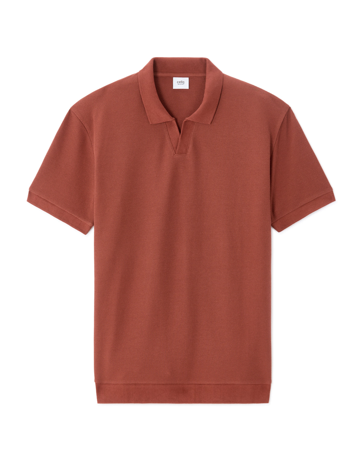 Regular Fit Poly-Cotton Solid Polo Collar T-Shirts