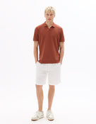 Regular Fit Poly-Cotton Solid Polo Collar T-Shirts