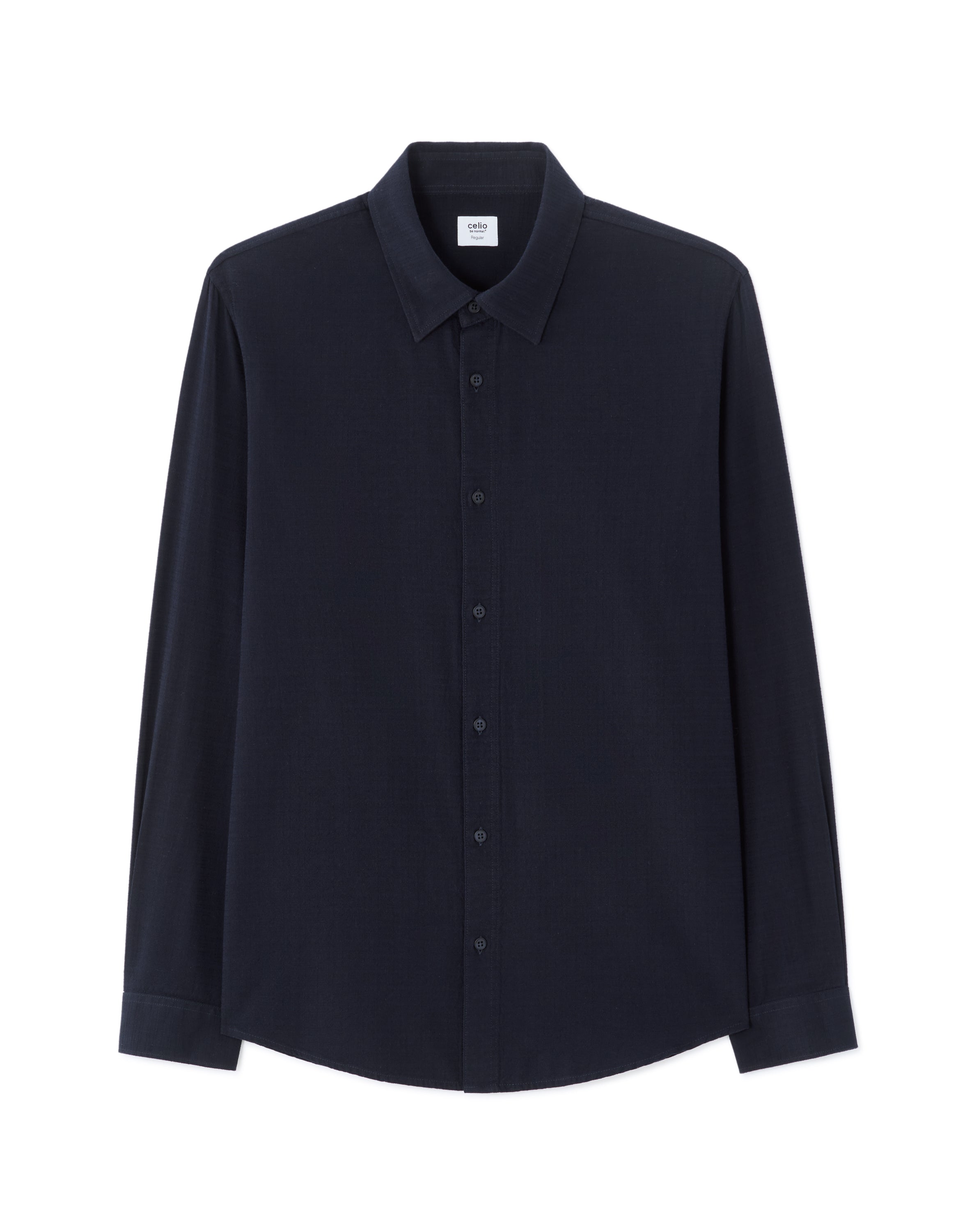 Buy Celio India Men's Navy Blue Shirts Online
