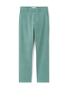 Celio Solid Straight Fit Cotton Green Trousers