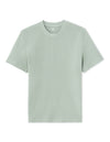 Boxy Fit 100% Cotton Solid Round Neck T-Shirt - Aqua Green