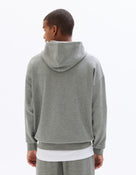 Loose Fit Poly-Cotton Solid Hooded Sweatshirts