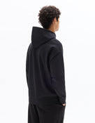 Loose Fit Poly-Cotton Solid Hooded Sweatshirts