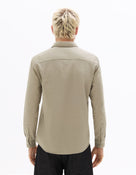 Celio Dobby Regular Fit Cotton Grey Shirts