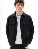 Celio* Men Black Solid Oversized Polyester Shirts