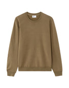 Regular Fit Poly Viscose Solid Crew Neck Sweaters - Grey