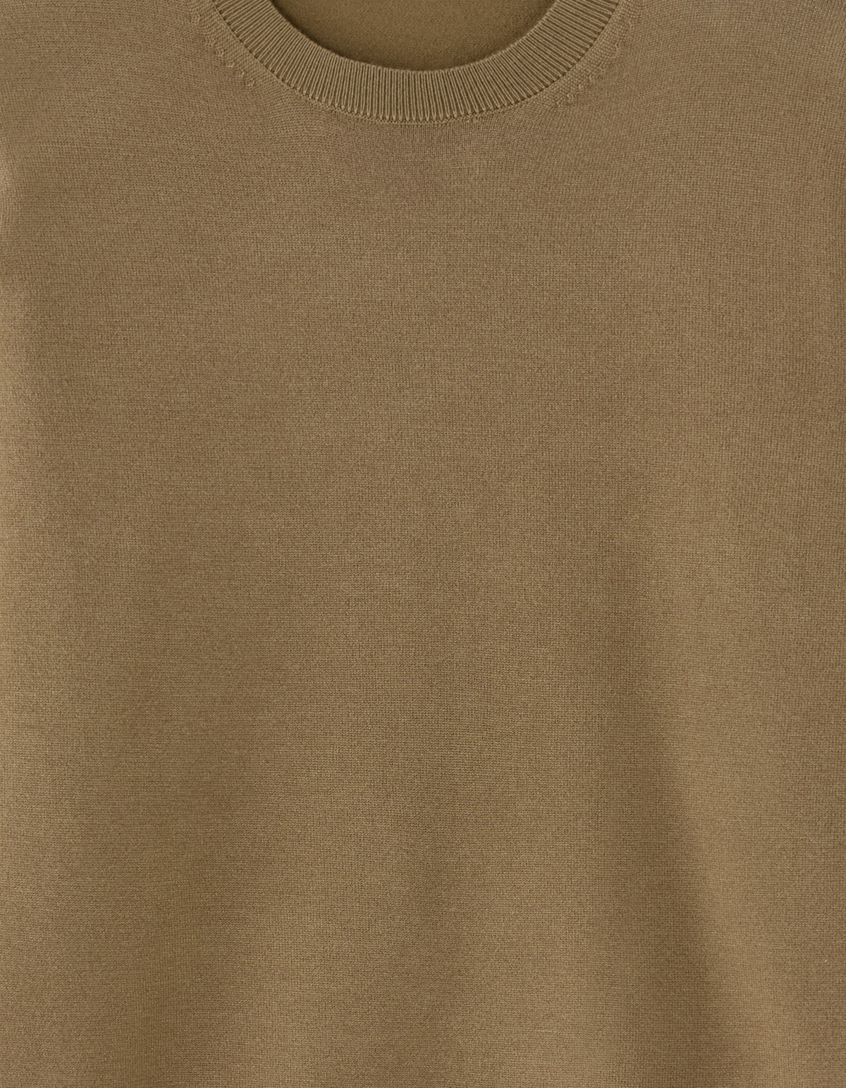 Regular Fit Poly Viscose Solid Crew Neck Sweaters - Grey