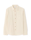 Celio* White Cotton Men Solid Regular Fit Off Shirts