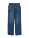 Celio* Men Cotton Solid Blue Baggy Fit Jeans