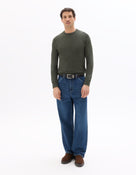Celio* Men Cotton Solid Blue Baggy Fit Jeans