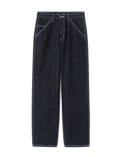 Celio* Men Blue Solid Baggy Fit Cotton Jeans