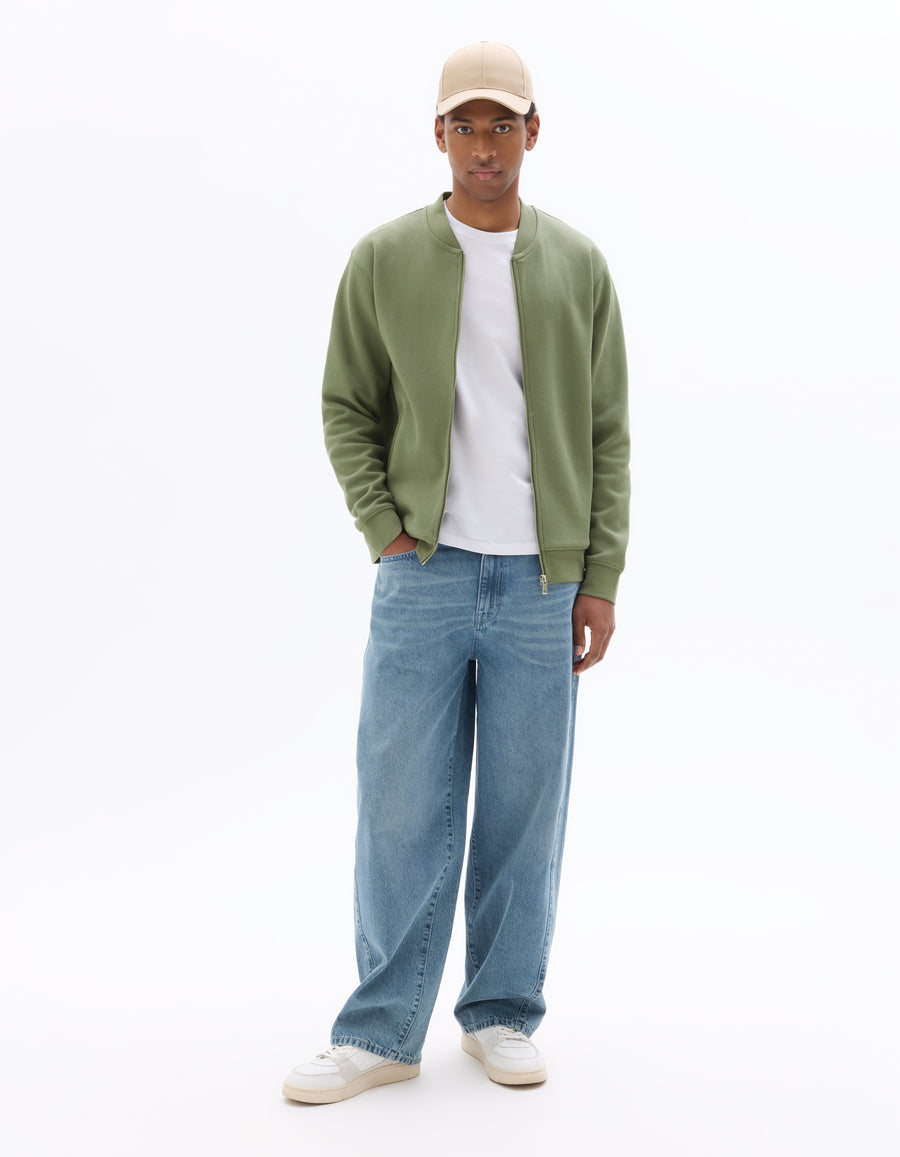Regular Fit Poly-100% Cotton Solid Round neck Sweaters