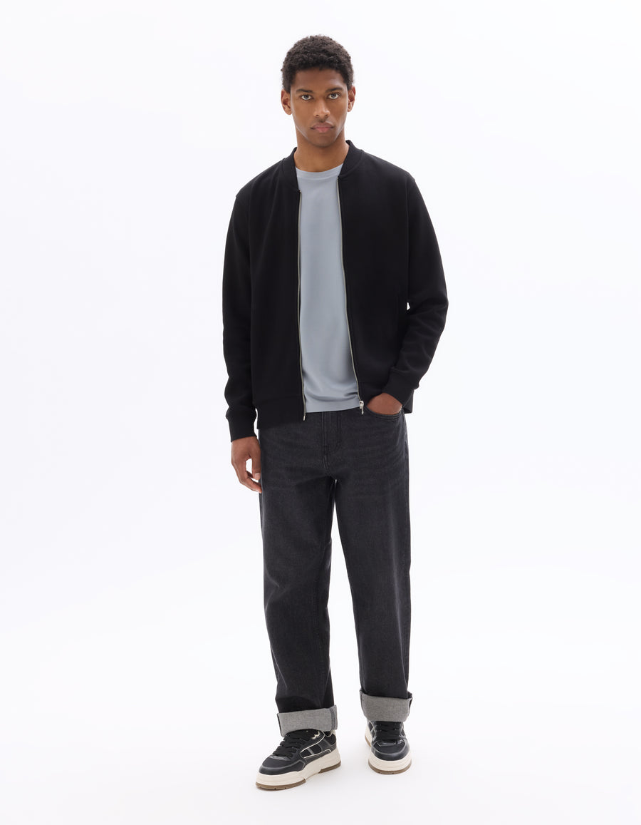 Regular Fit Poly-100% Cotton Solid Round neck Sweaters