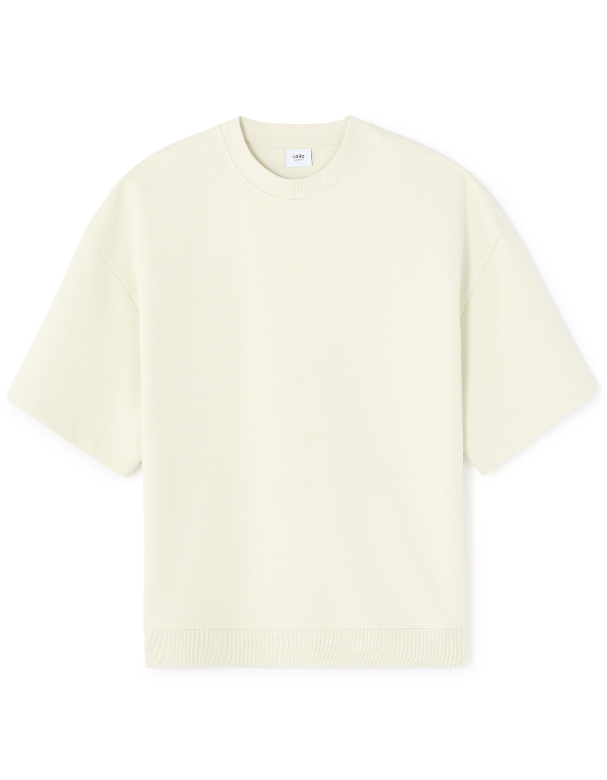 Regular Fit Poly-Cotton Solid Round neck Sweaters