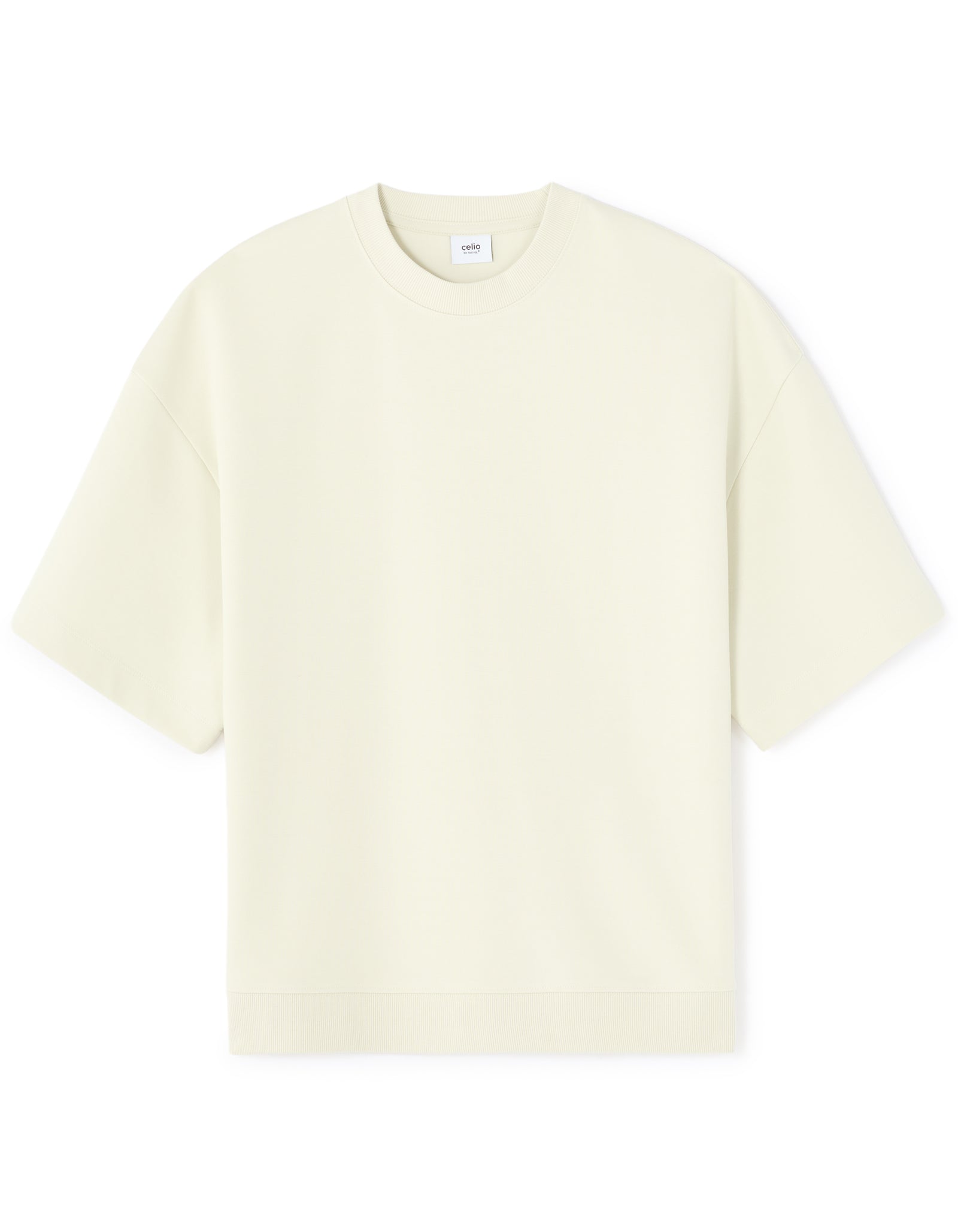 Regular Fit Poly-Cotton Solid Round neck Sweaters