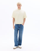 Regular Fit Poly-Cotton Solid Round neck Sweaters