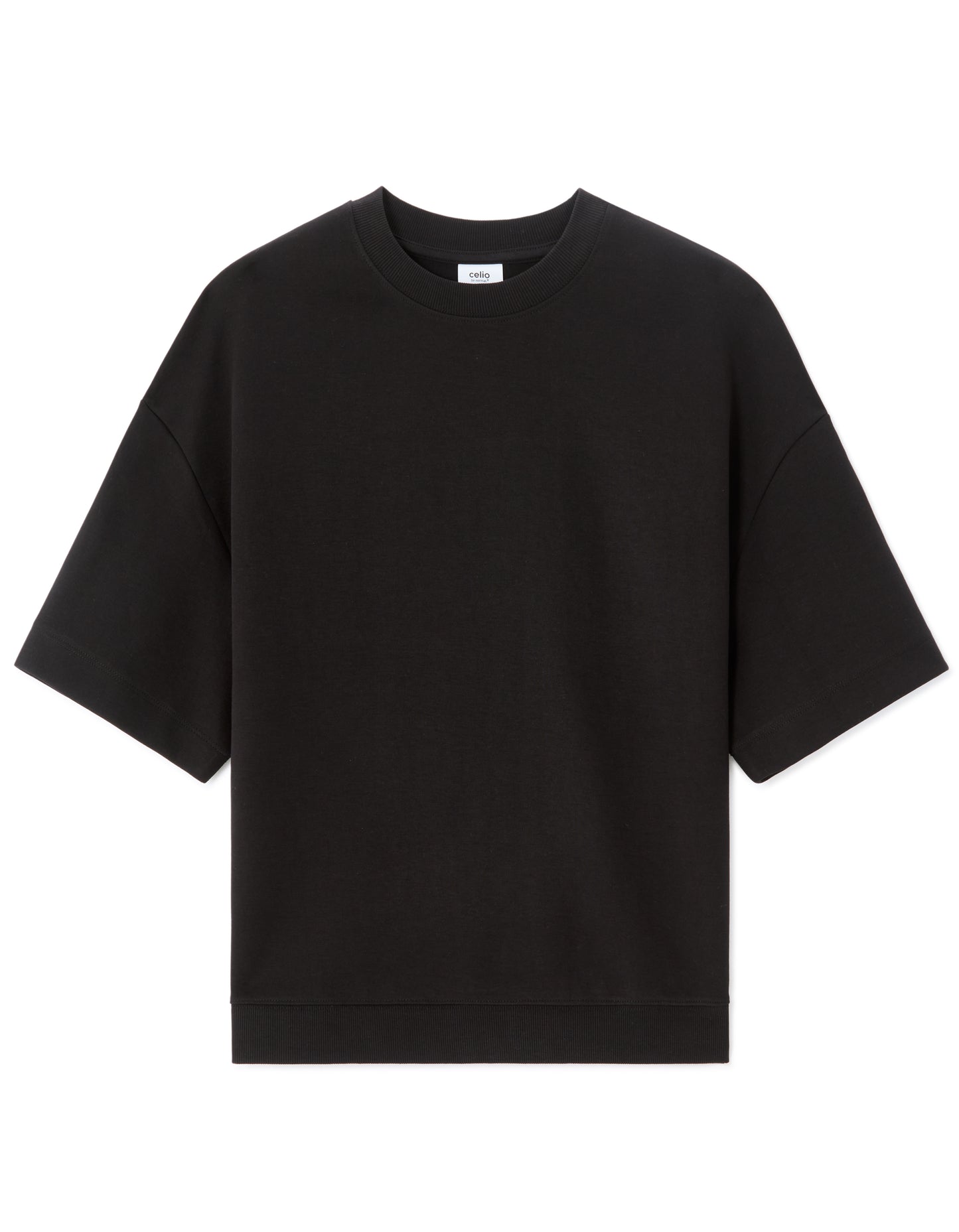 Regular Fit Poly-Cotton Solid Round neck Sweaters