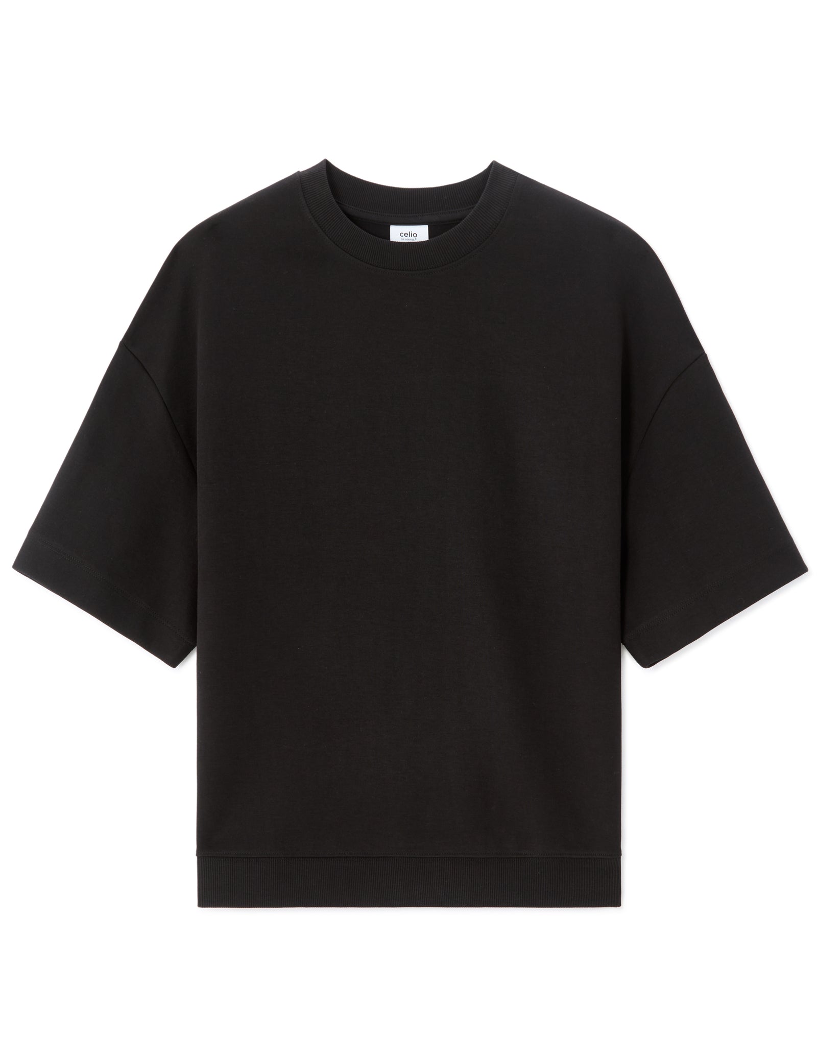 Regular Fit Poly-Cotton Solid Round neck Sweaters