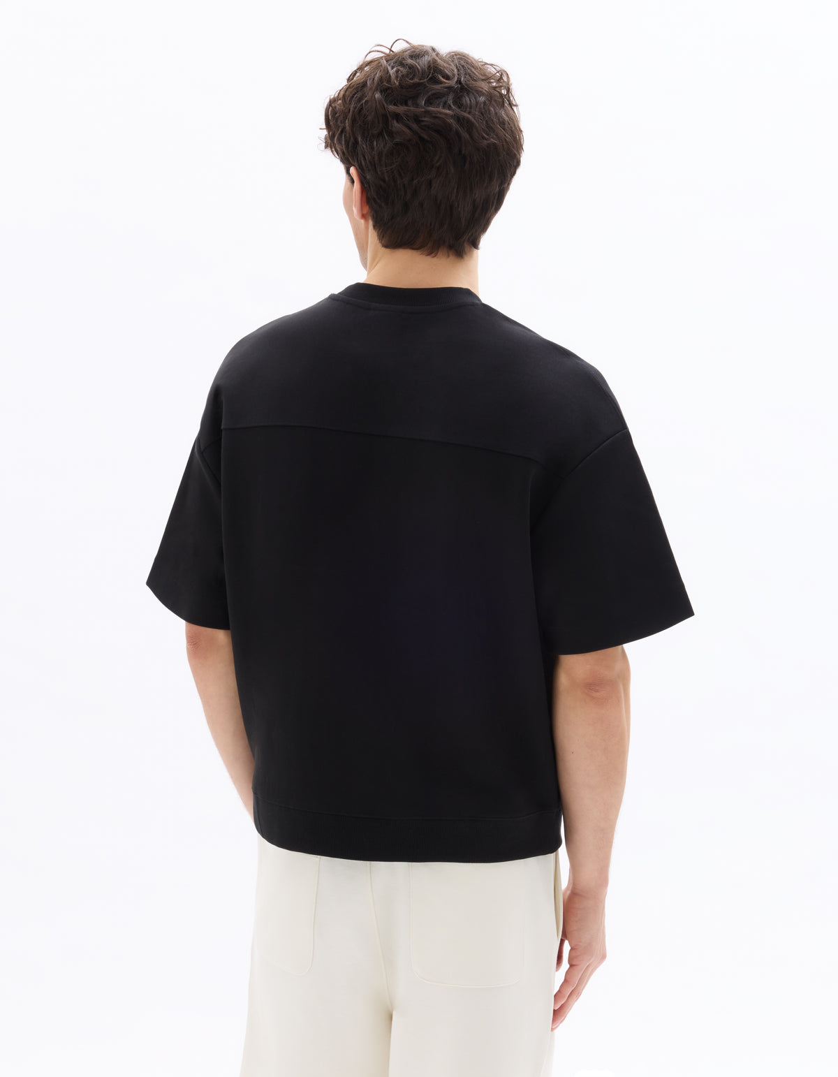 Regular Fit Poly-Cotton Solid Round neck Sweaters