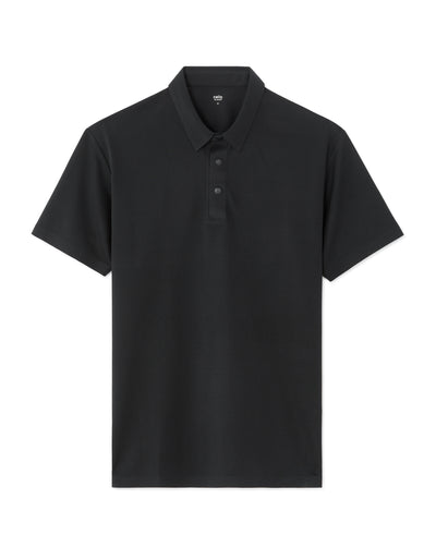 Celio Solid Regular Fit Polyester Black Tshirts