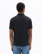 Celio Solid Regular Fit Polyester Black Tshirts