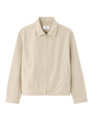 Celio Solid Slim Fit Cotton Beige Jackets