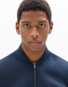 Celio Solid  Polyester Navy Jackets