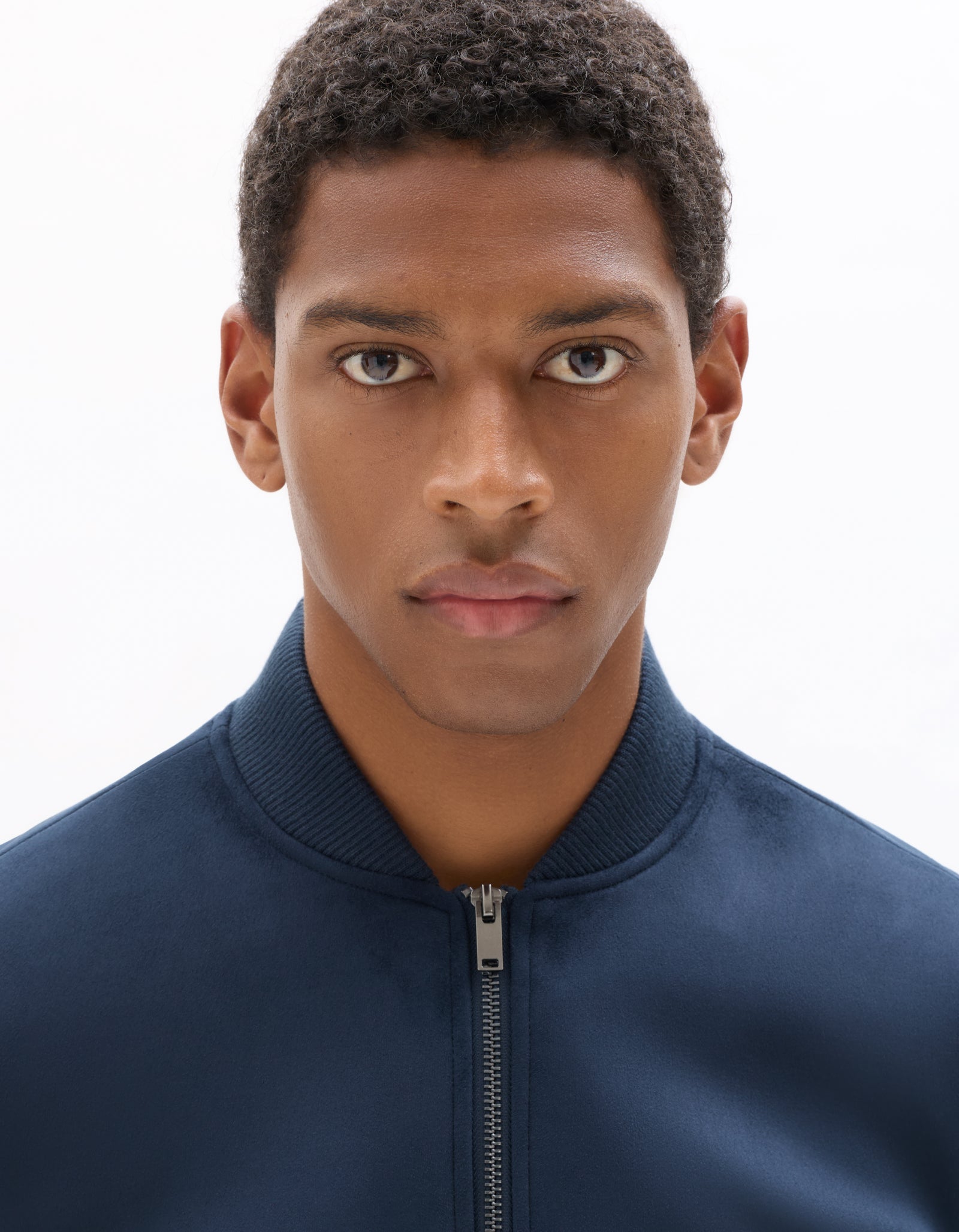 Celio Solid  Polyester Navy Jackets