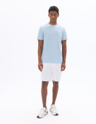 Celio Solid Regular Fit Cotton Blue Tshirts