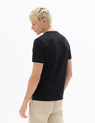 Celio Solid Regular Fit Cotton Black Tshirts