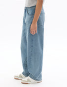 Celio Mens Blue Twill Baggy Fit Cotton Jeans
