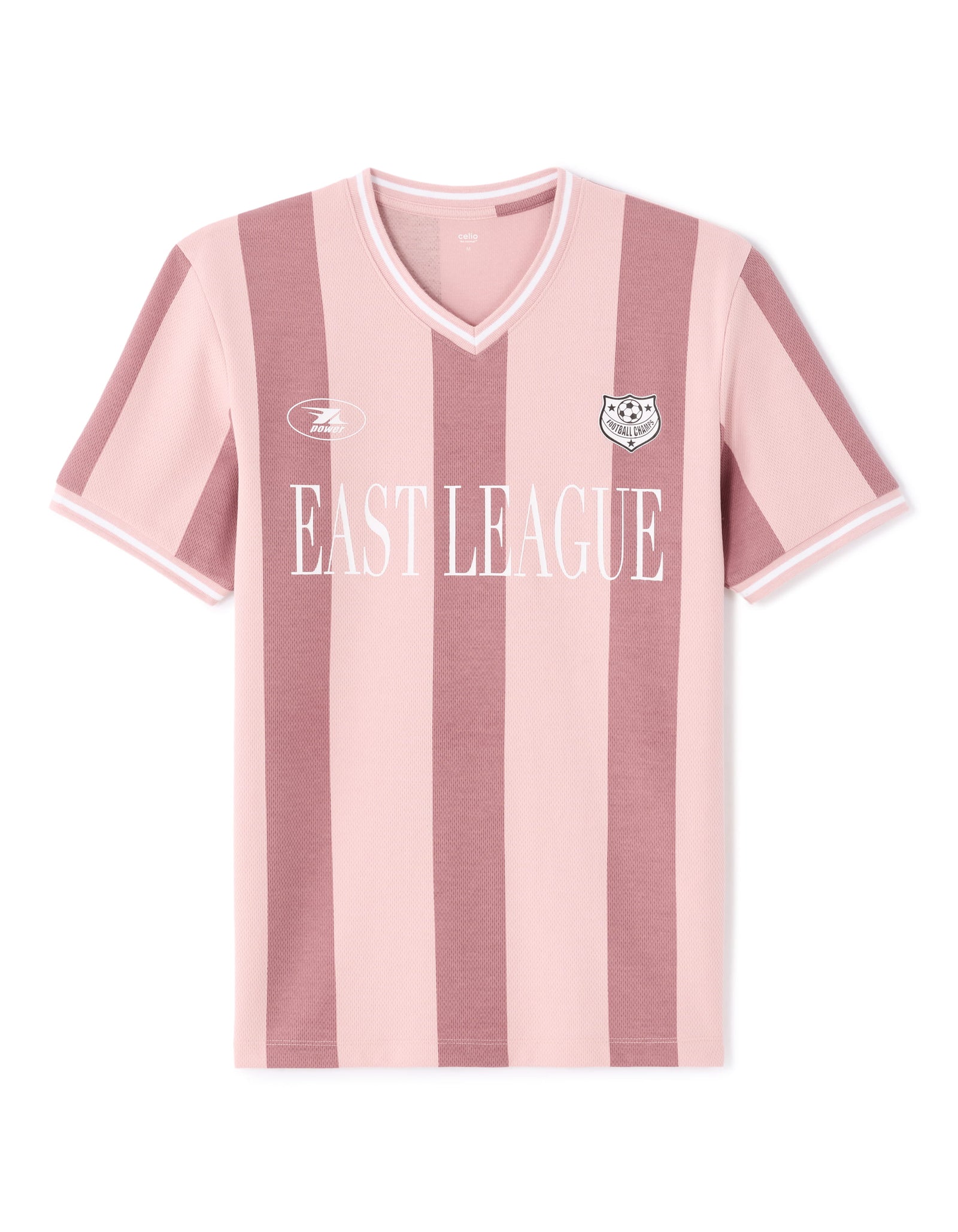 Celio Solid Regular Fit Poly Blend Pink Tshirts