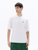 Peanuts Regular Fit 100% Cotton Printed Crew Neck T-Shirts - White