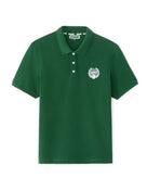 Peanuts Regular Fit 100% Cotton Solid Polo Collar T-Shirts - Green