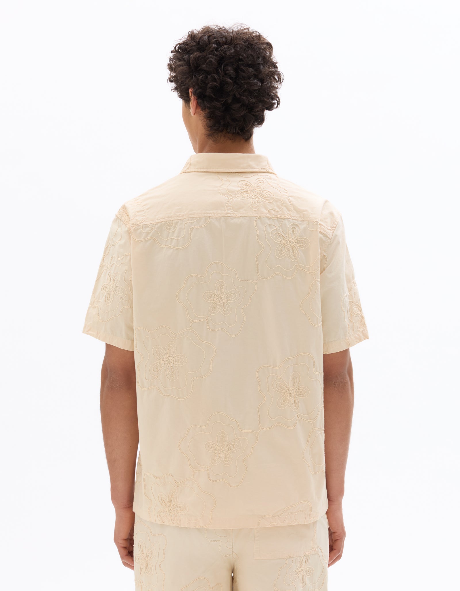 Celio Solid  Cotton White Shirt