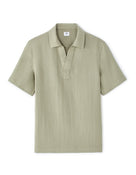 Regular Fit Poly-Viscose Textured Spread collar Shirts