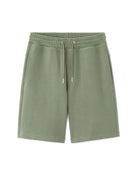 Regular Fit Cotton Blend Shorts - Green