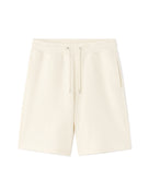 Regular Fit Cotton Blend Shorts - Beige