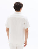 Celio Solid  Cotton White Shirt