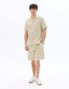 Celio Solid  Cotton Beige Shirt