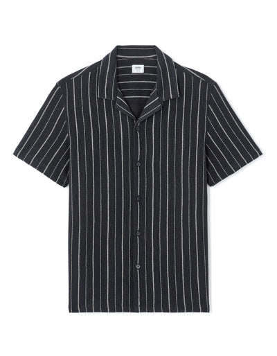 Celio Mens Navy Solid Regular Fit Cotton Shirts