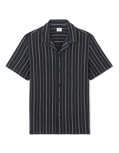 Celio Mens Navy Solid Regular Fit Cotton Shirts