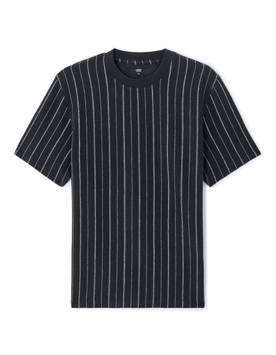 Celio Mens Navy Solid Boxy Fit Cotton T-Shirts