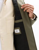 Regular Fit 100% Polyester Solid High Neck Jackets