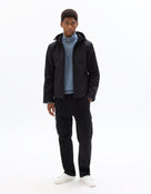 Regular Fit 100% Polyester Solid High Neck Jackets