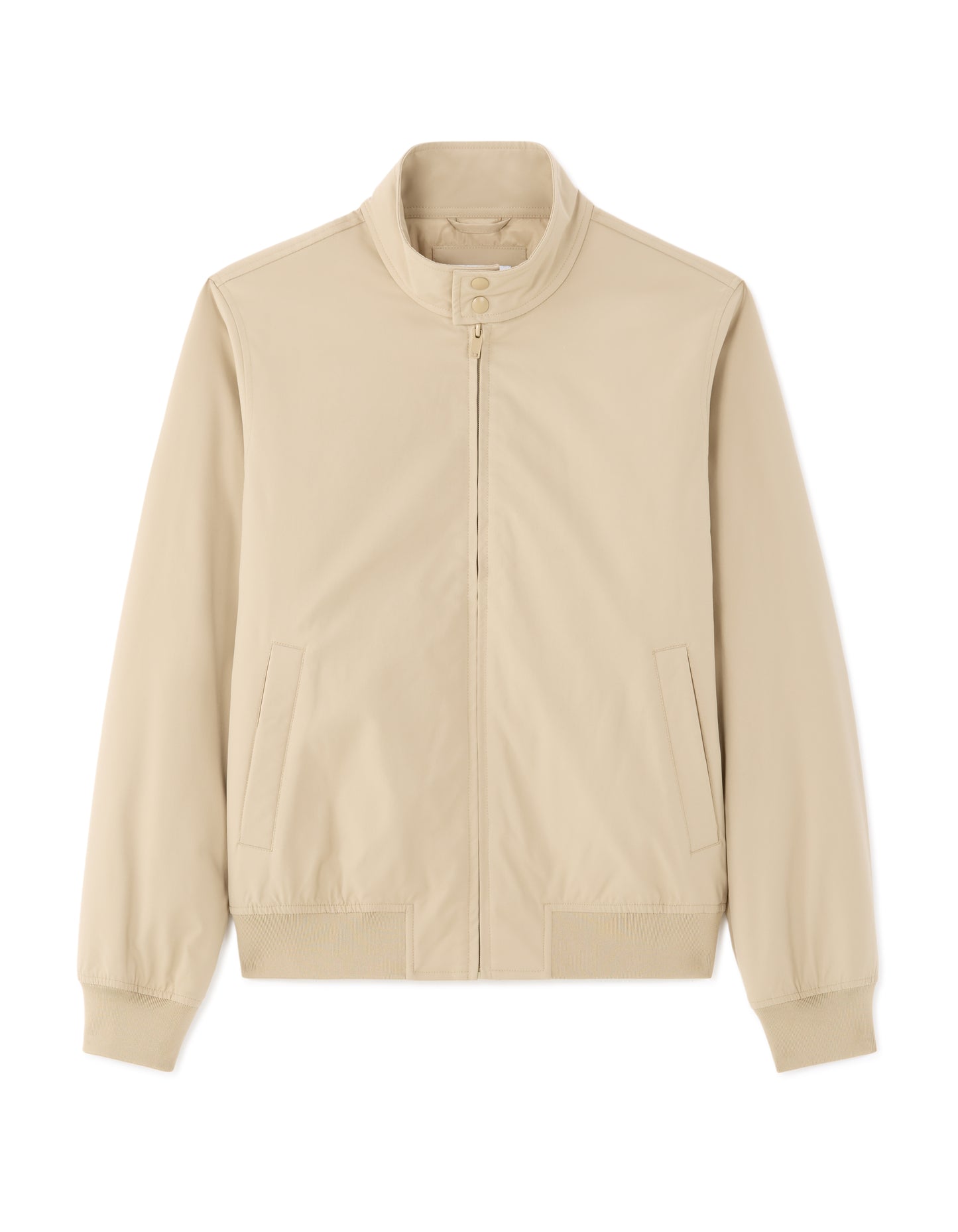 Regular Fit 100% Polyester Solid High Neck Jackets