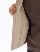 Regular Fit 100% Polyester Solid High Neck Jackets
